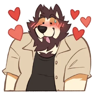😳-Rakucito, Telegram Sticker