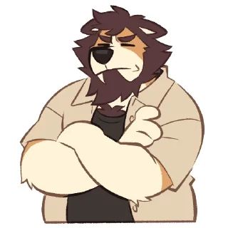 😑-Rakucito, Telegram Sticker