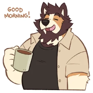 ☕️-Rakucito, Telegram Sticker