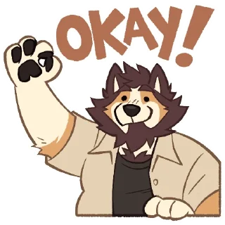 👌-Rakucito, Telegram Sticker