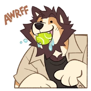 🎾-Rakucito, Telegram Sticker