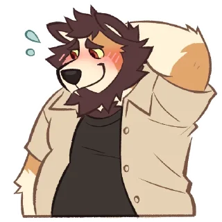 😅-Rakucito, Telegram Sticker