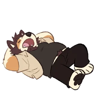 😴-Rakucito, Telegram Sticker