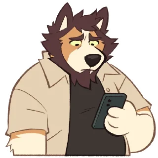 😶-Rakucito, Telegram Sticker