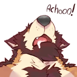 🤧-Rakucito, Telegram Sticker