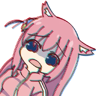 🤤-Bocchi the Rock! (@TodorokiShouto), Telegram Sticker