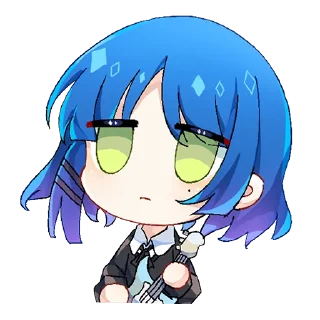 🎸-Bocchi the Rock! (@TodorokiShouto), Telegram Sticker