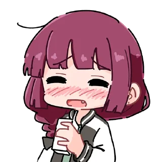 🧃-Bocchi the Rock! (@TodorokiShouto), Telegram Sticker