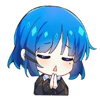 🙏-Bocchi the Rock! (@TodorokiShouto), Telegram Sticker