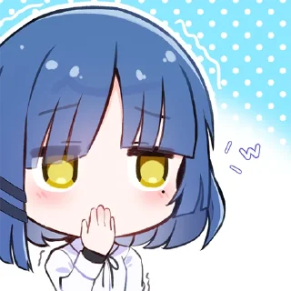 🫢-Bocchi the Rock! (@TodorokiShouto), Telegram Sticker