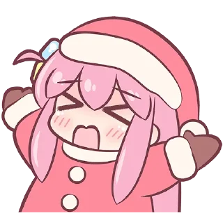 😆-Bocchi the Rock! (@TodorokiShouto), Telegram Sticker
