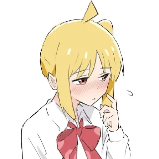 ♨️-Bocchi the Rock! (@TodorokiShouto), Telegram Sticker