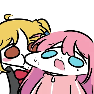 ❤️-Bocchi the Rock! (@TodorokiShouto), Telegram Sticker