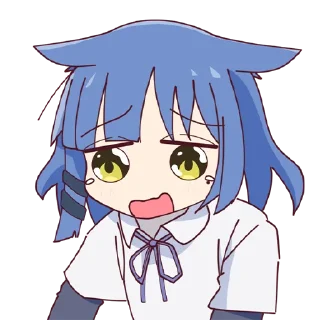 🥺-Bocchi the Rock! (@TodorokiShouto), Telegram Sticker