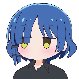 😶-Bocchi the Rock! (@TodorokiShouto), Telegram Sticker