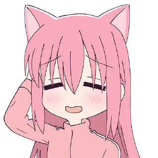 😅-Bocchi the Rock! (@TodorokiShouto), Telegram Sticker