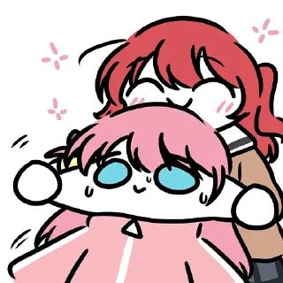 ❤️-Bocchi the Rock! (@TodorokiShouto), Telegram Sticker