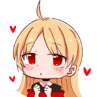 😍-Bocchi the Rock! (@TodorokiShouto), Telegram Sticker
