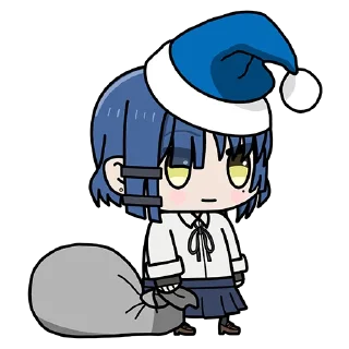 🧑‍🎄-Bocchi the Rock! (@TodorokiShouto), Telegram Sticker