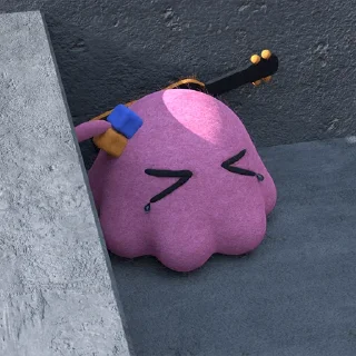 😣-Bocchi the Rock! (@TodorokiShouto), Telegram Sticker