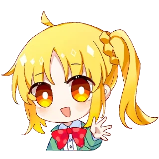 👋-Bocchi the Rock! (@TodorokiShouto), Telegram Sticker