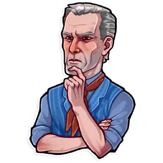 🤔-Red Dead Redemption, Telegram Sticker