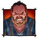 😡-Red Dead Redemption, Telegram Sticker