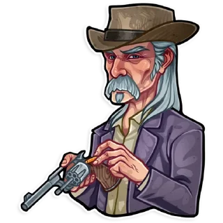🔫-Red Dead Redemption, Telegram Sticker