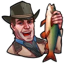 🐟-Red Dead Redemption, Telegram Sticker