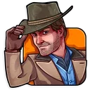 👋-Red Dead Redemption, Telegram Sticker