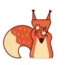 🤦‍♂️-Red Squirrel, Telegram Sticker