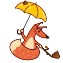 💩-Red Squirrel, Telegram Sticker