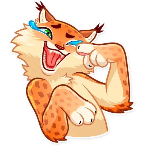 Lynx, telegram sticker