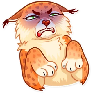 😨-Lynx, Telegram Sticker