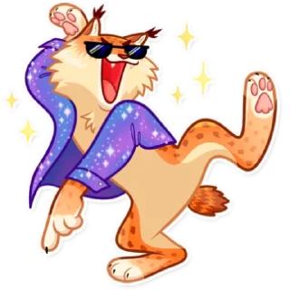 🕺-Lynx, Telegram Sticker