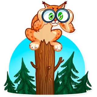 👀-Lynx, Telegram Sticker