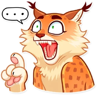 😦-Lynx, Telegram Sticker