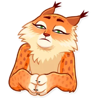 😒-Lynx, Telegram Sticker