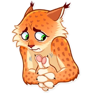 😞-Lynx, Telegram Sticker