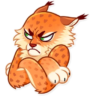😠-Lynx, Telegram Sticker