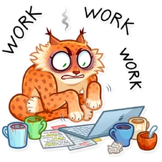 🤯-Lynx, Telegram Sticker