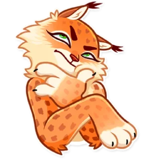 🤔-Lynx, Telegram Sticker