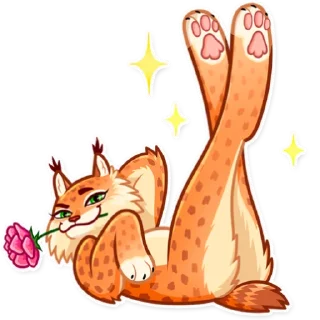 🌹-Lynx, Telegram Sticker