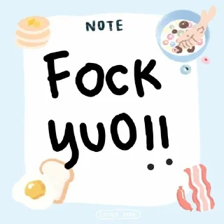🖕-reiki notes, Telegram Sticker
