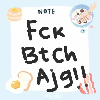 🖕-reiki notes, Telegram Sticker