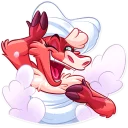 🧖‍♀️-Reindeer Party, Telegram Sticker