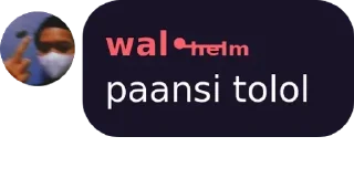 💜-bacot lo anjg :: @fStikBot, Telegram Sticker