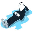 😭-Resistance Dog, Telegram Sticker