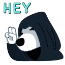 👋-Resistance Dog, Telegram Sticker