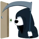 💀-Resistance Dog, Telegram Sticker